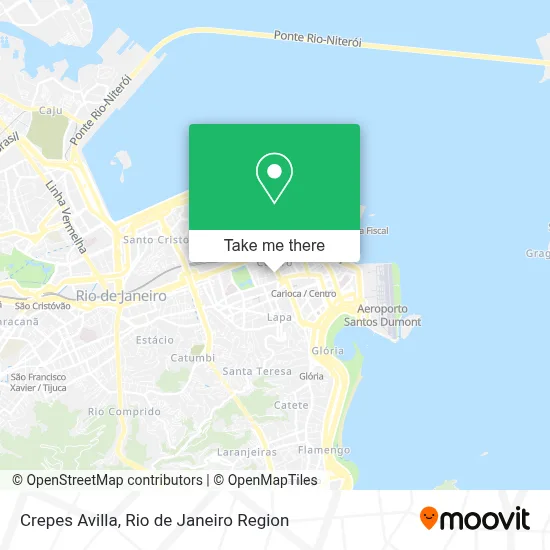 Crepes Avilla map