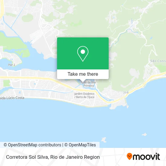 Corretora Sol Silva map