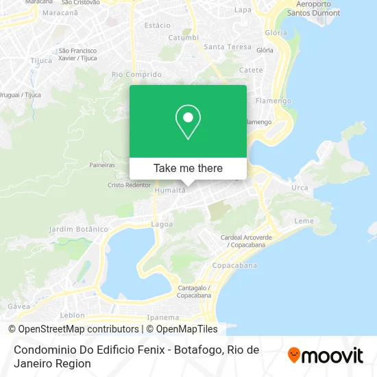 Condominio Do Edificio Fenix - Botafogo map