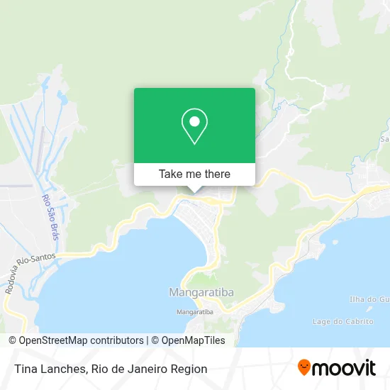 Tina Lanches map