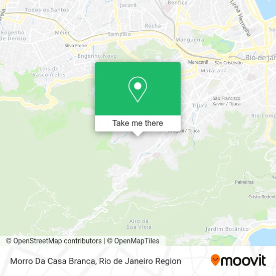 Morro Da Casa Branca map