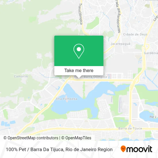 100% Pet / Barra Da Tijuca map