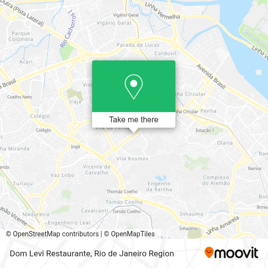 Dom Levi Restaurante map