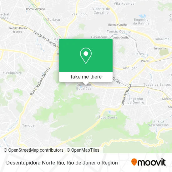 Desentupidora Norte Rio map