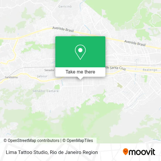 Lima Tattoo Studio map