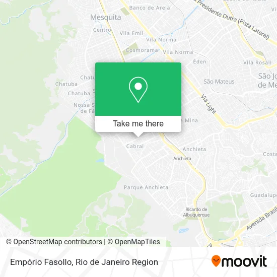 Empório Fasollo map