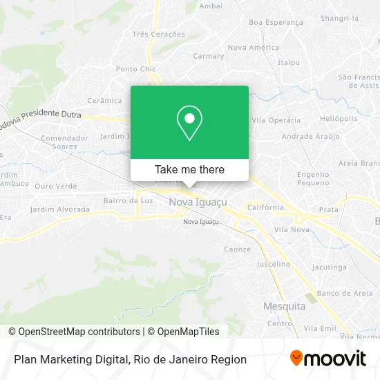 Plan Marketing Digital map