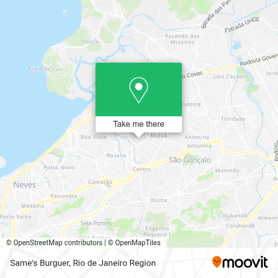 Same's Burguer map