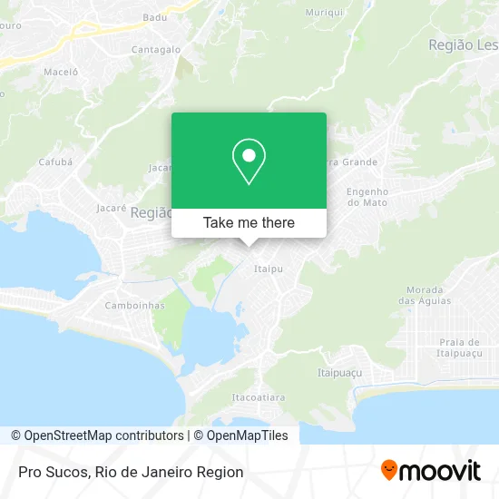 Pro Sucos map