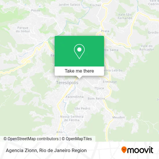 Agencia Zionn map