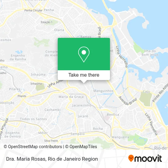 Dra. Maria Rosas map