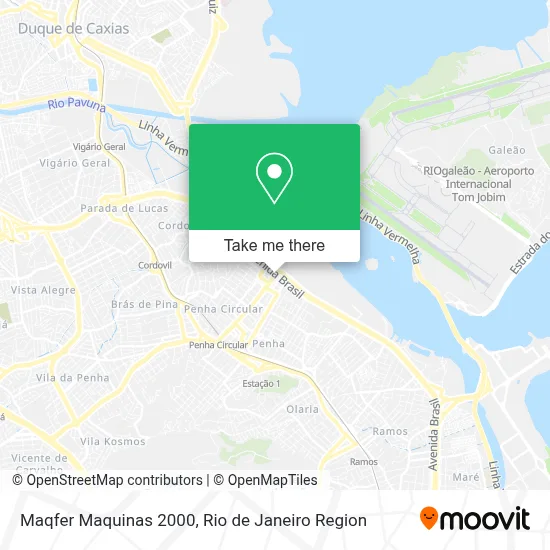 Maqfer Maquinas 2000 map