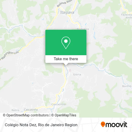 Colégio Nota Dez map