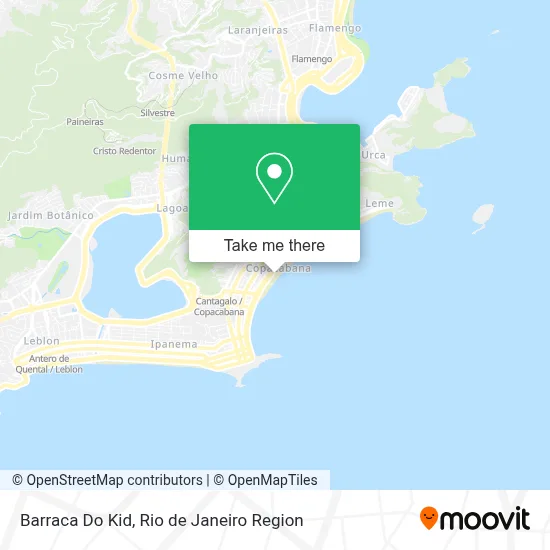 Barraca Do Kid map