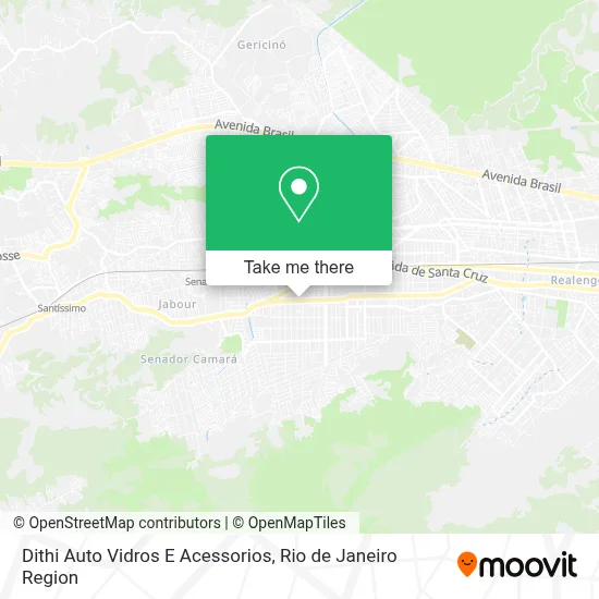 Dithi Auto Vidros E Acessorios map