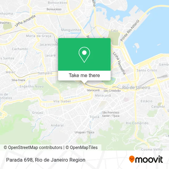 Parada 698 map
