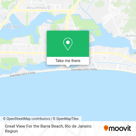 Great View For the Barra Beach map