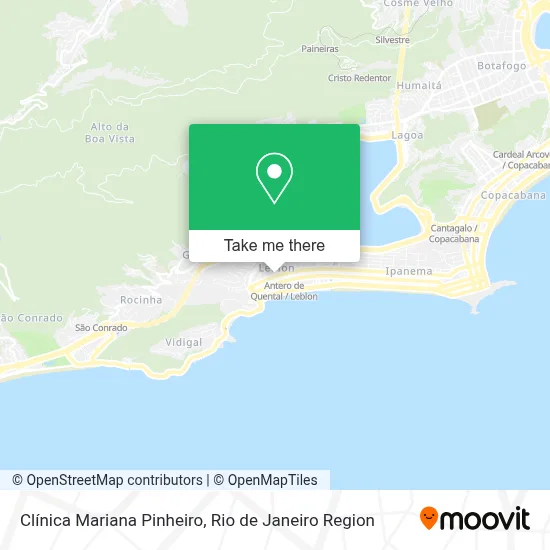 Clínica Mariana Pinheiro map