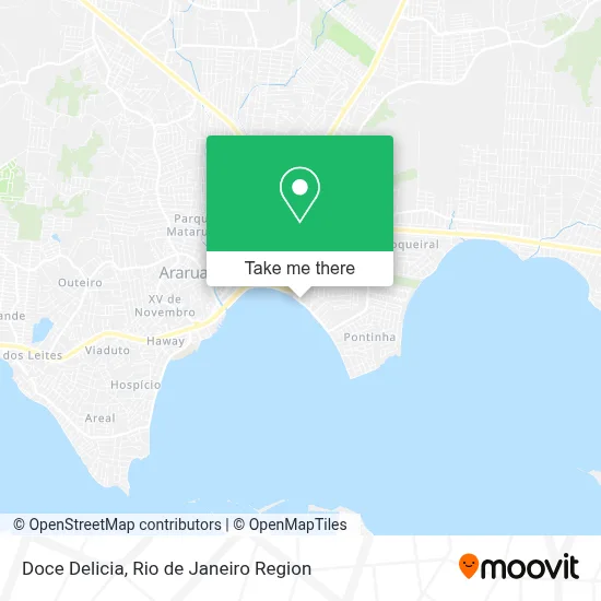 Doce Delicia map