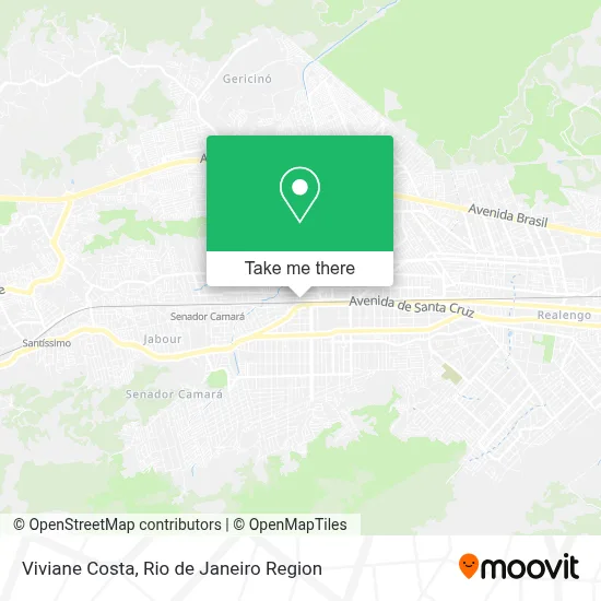 Viviane Costa map