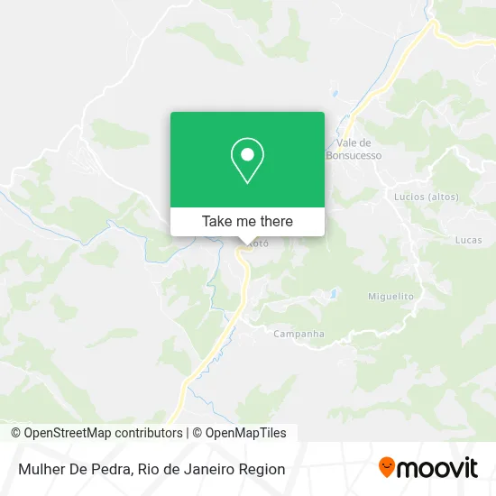 Mulher De Pedra map