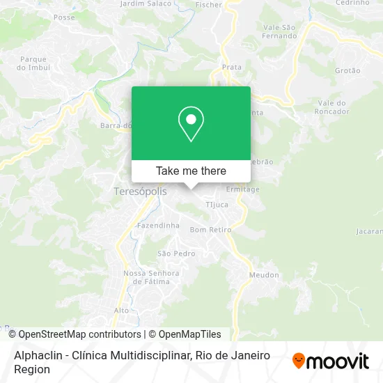 Alphaclin - Clínica Multidisciplinar map