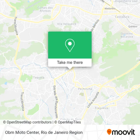 Obm Moto Center map