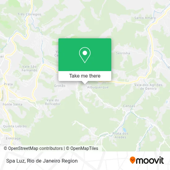 Spa Luz map