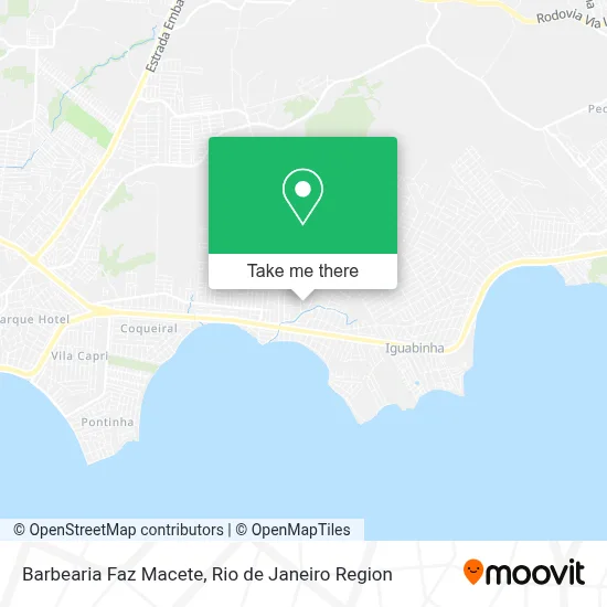 Barbearia Faz Macete map