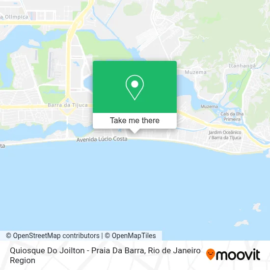 Quiosque Do Joilton - Praia Da Barra map