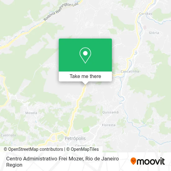 Centro Administrativo Frei Mozer map