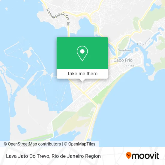 Lava Jato Do Trevo map
