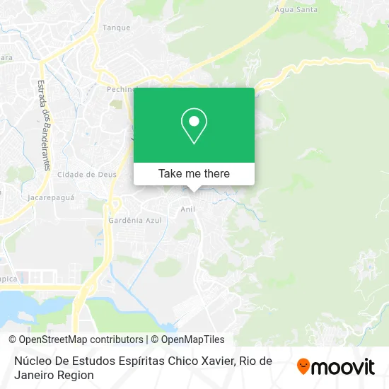 Núcleo De Estudos Espíritas Chico Xavier map
