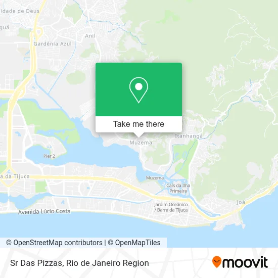 Sr Das Pizzas map