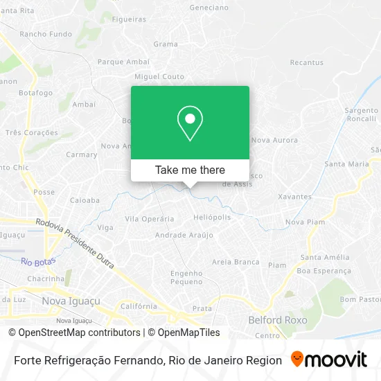 Forte Refrigeração Fernando map