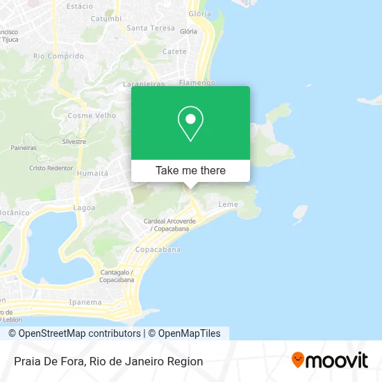 Praia De Fora map