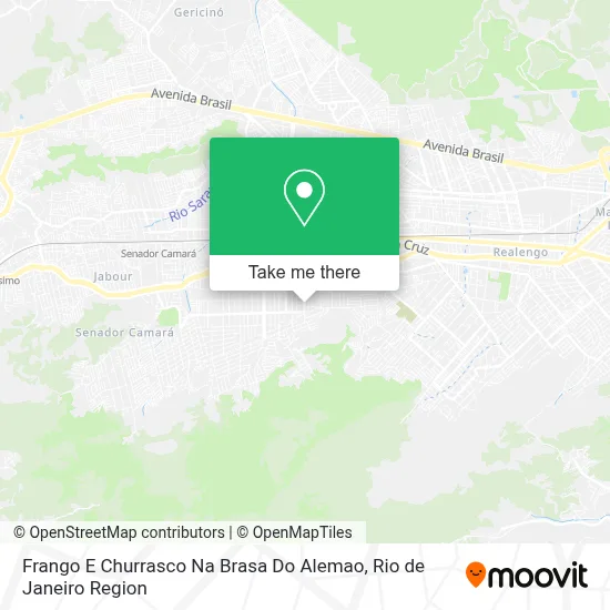 Frango E Churrasco Na Brasa Do Alemao map