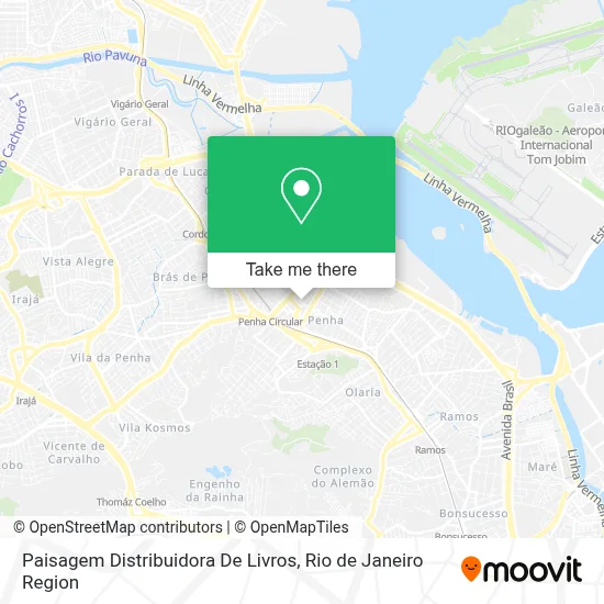 Paisagem Distribuidora De Livros map