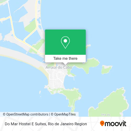 Do Mar Hostel E Suítes map
