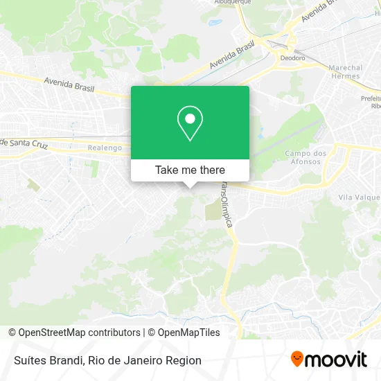 Suítes Brandi map