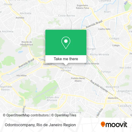 Odontocompany map