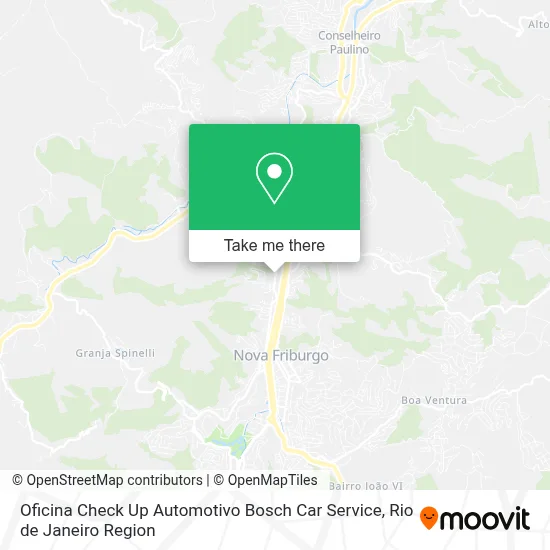 Oficina Check Up Automotivo Bosch Car Service map