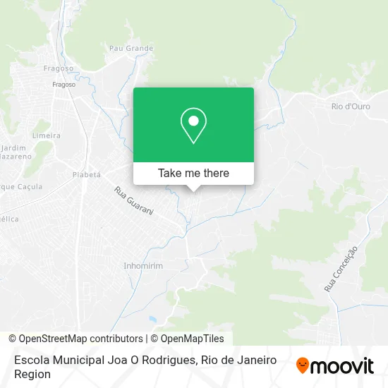 Escola Municipal Joa O Rodrigues map
