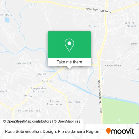 Rose Sobrancelhas Design map