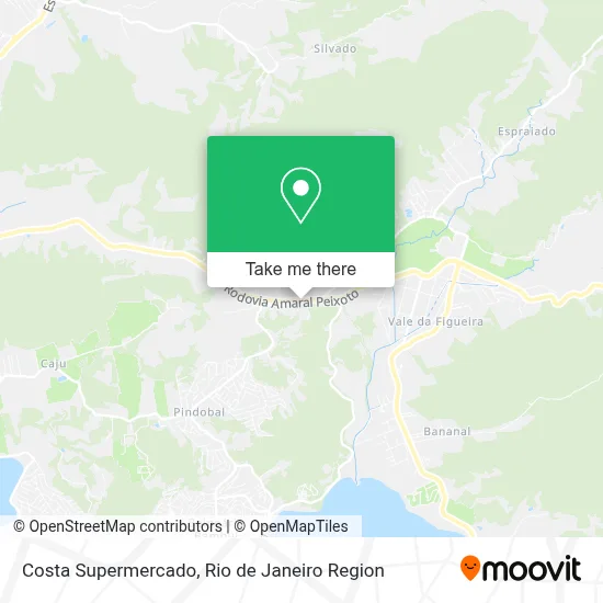 Costa Supermercado map
