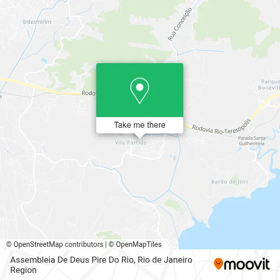 Assembleia De Deus Pire Do Rio map