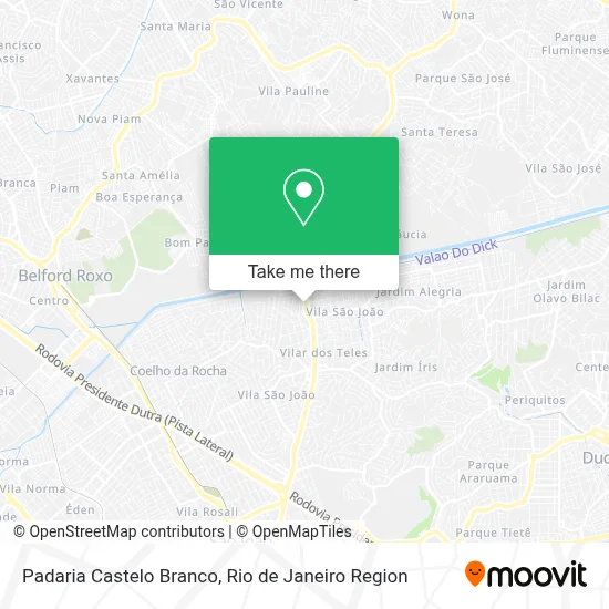 Padaria Castelo Branco map