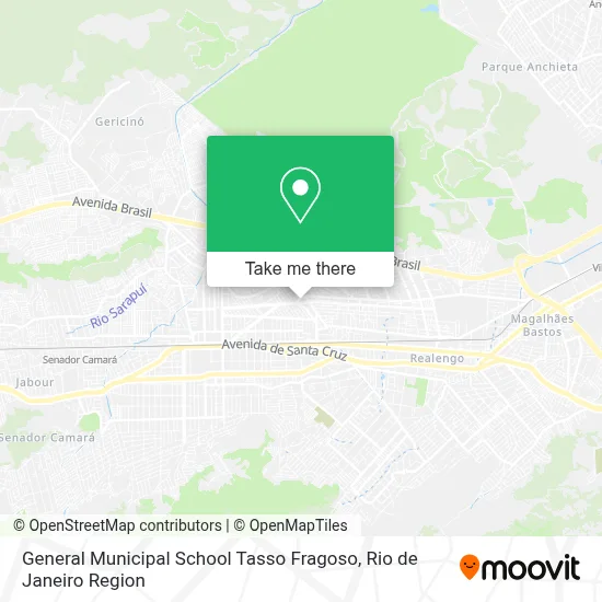 General Municipal School Tasso Fragoso map