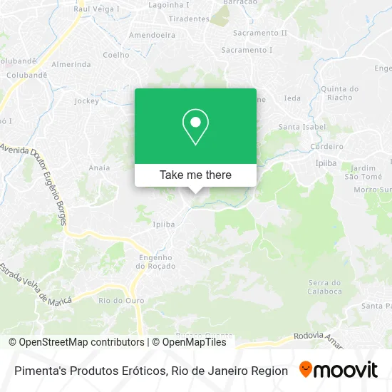 Pimenta's Produtos Eróticos map