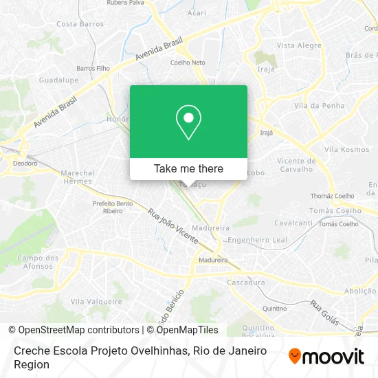 Creche Escola Projeto Ovelhinhas map